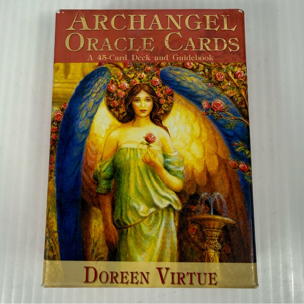 Vtg Archangel Oracle Cards Doreen Virtue 45 Card Deck w/ Guidebook 2004 Complete